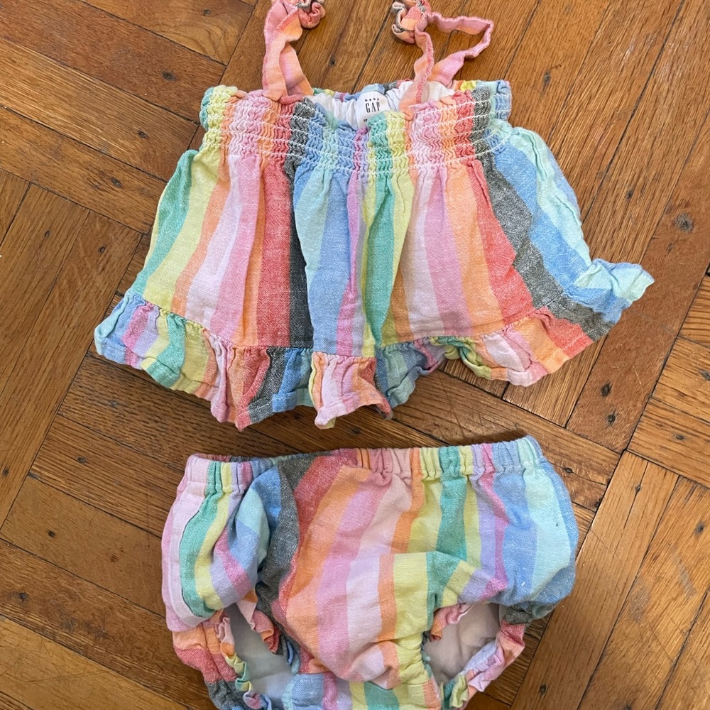 Baby Gap Striped Summer Set
